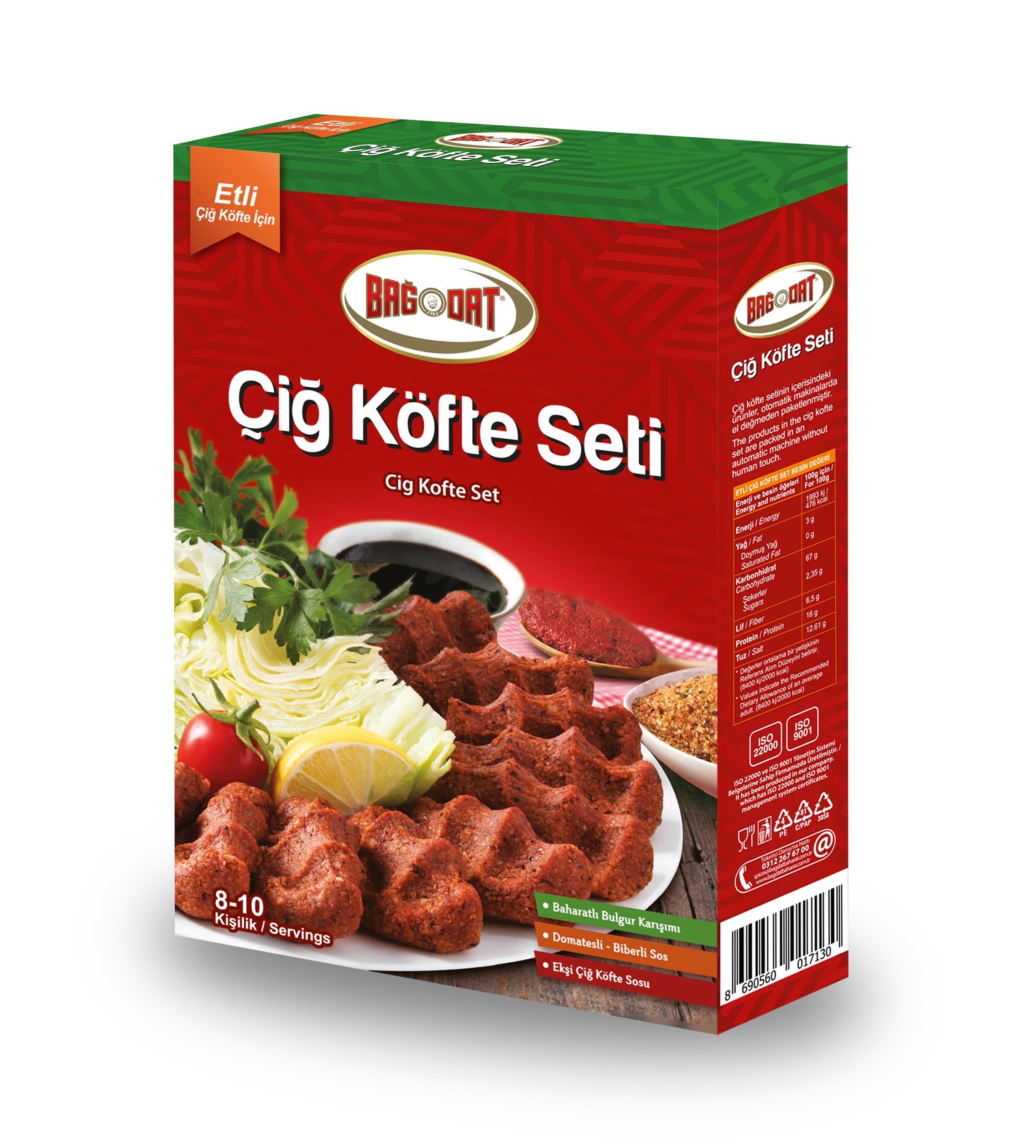 Çiğ Köfte Seti